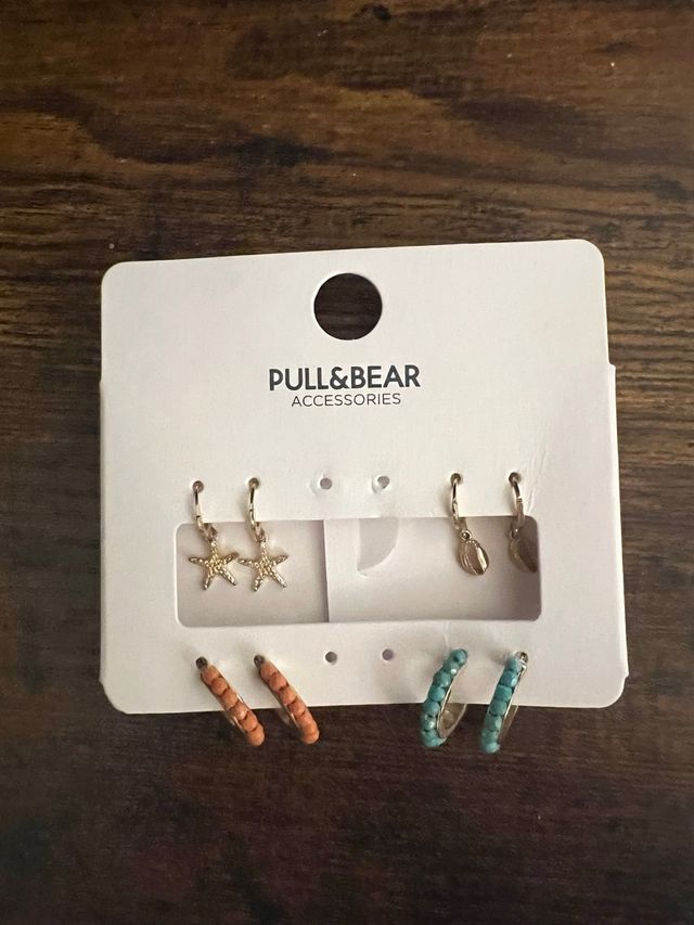 Set Pendientes Pull&Bear