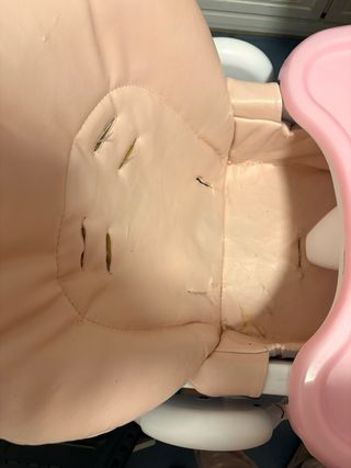 Trona para bebé rosa