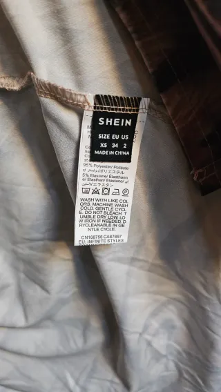 Abito lungo animalier tigrato taglia XS