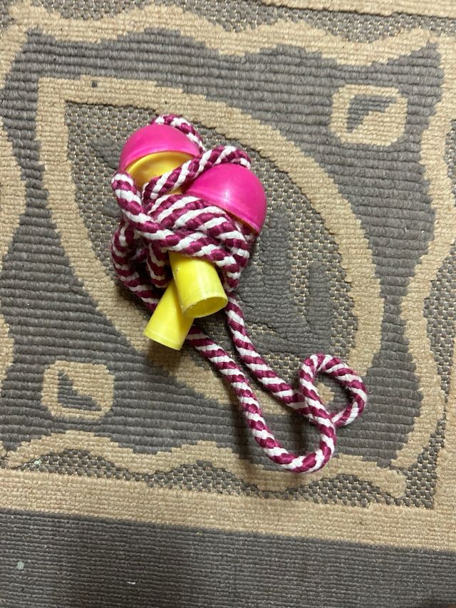 Comba para saltar con mangos