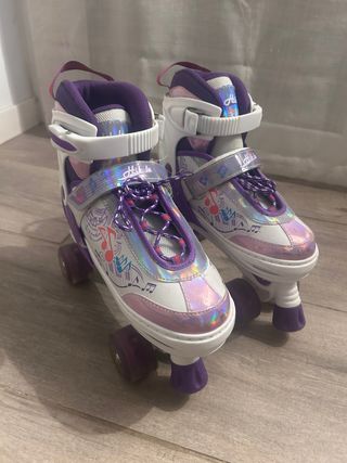 Patines 4 Ruedas Ajustables Talla 35-38