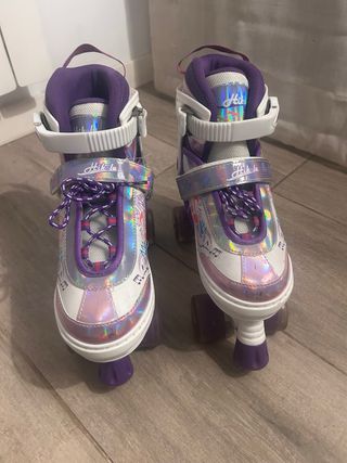 Patines 4 Ruedas Ajustables Talla 35-38