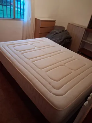 Colchón Aspol Tambre, canapé Pikolin y cabezal.