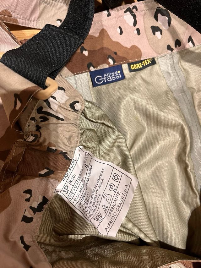 Pantalón militar Gore-Tex árido frío