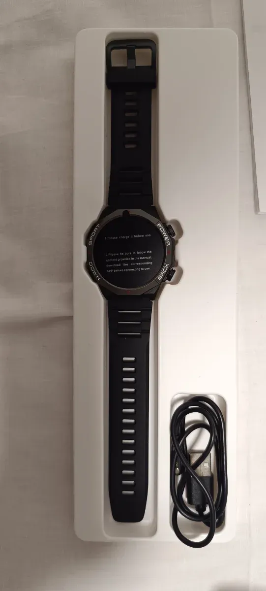 Smartwatch Atheewon Negro y Multicolor