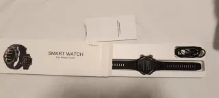 Smartwatch Atheewon Negro y Multicolor