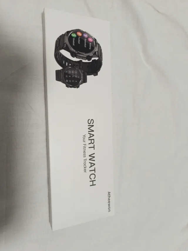 Smartwatch Atheewon Negro y Multicolor