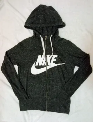 Sudadera Nike Mujer Talla S Gris Oscuro