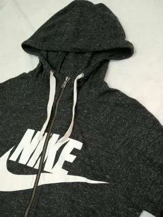 Sudadera Nike Mujer Talla S Gris Oscuro