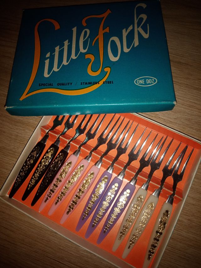 Tenedores Vintage - Caja Completa 12 Unidades