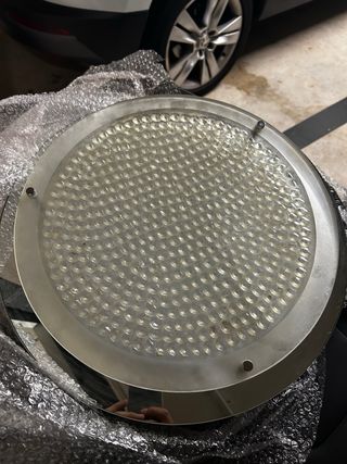 Plafón Cristal LED 21w grande redondo