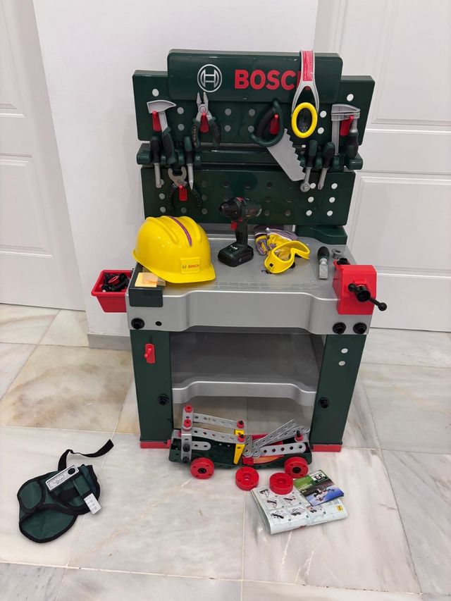 Banco herramientas bosch infantil