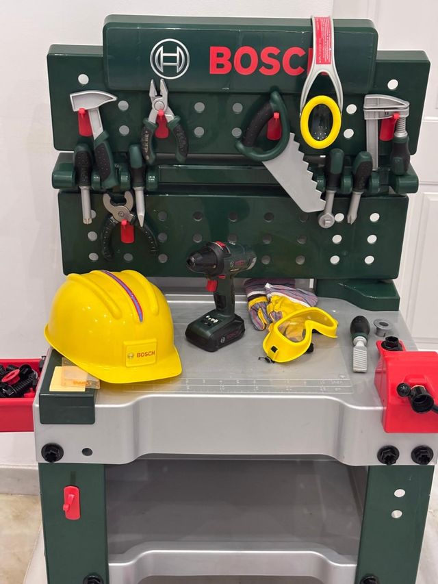 Banco herramientas bosch infantil