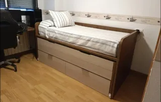 Cama nido con 2 cajones
