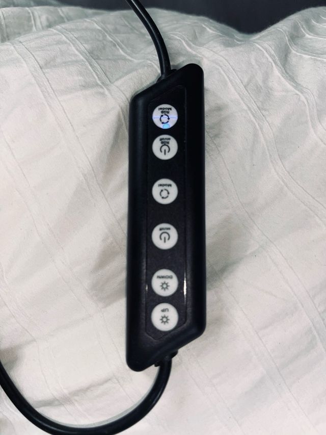 Aro de luz LED con trípode