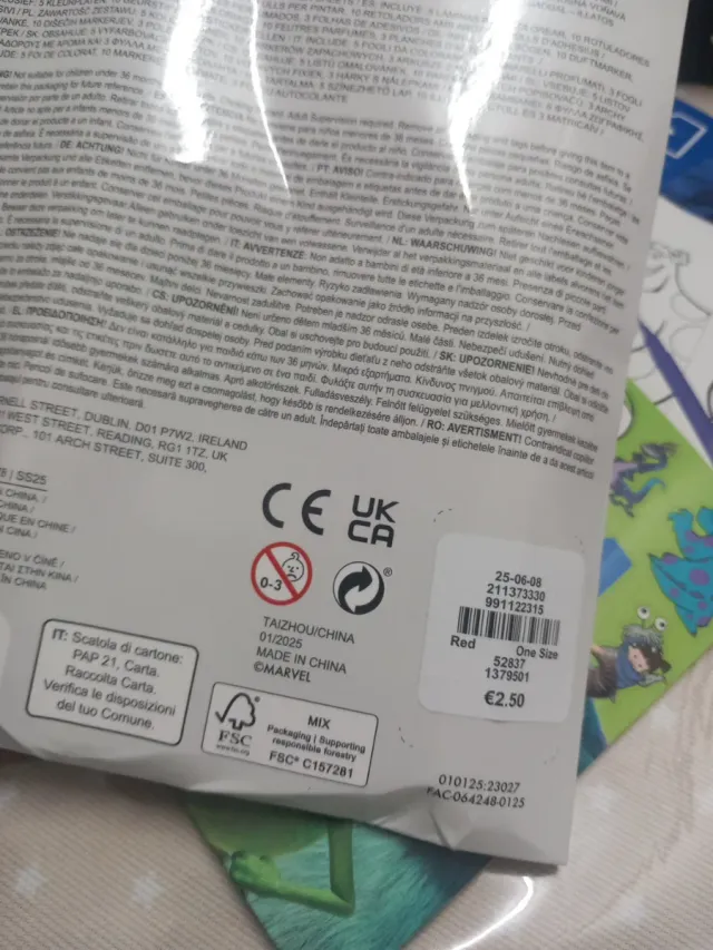 Set Colorear Spiderman: 5 Láminas, 10 Rotuladores