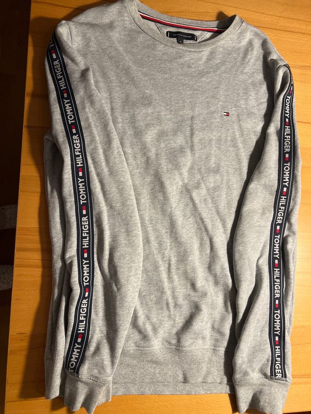 Sudadera Tommy Hilfiger XL Gris