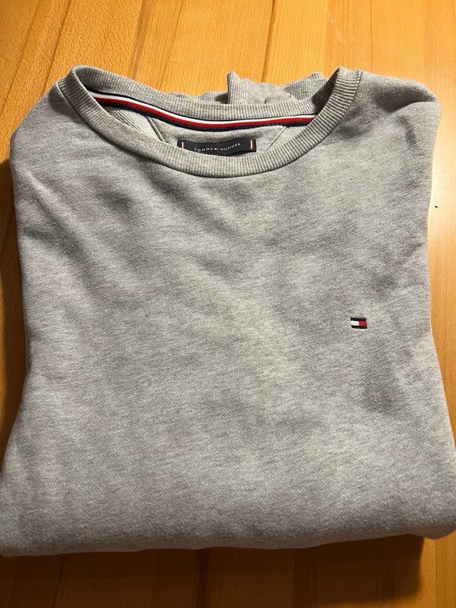 Sudadera Tommy Hilfiger XL Gris