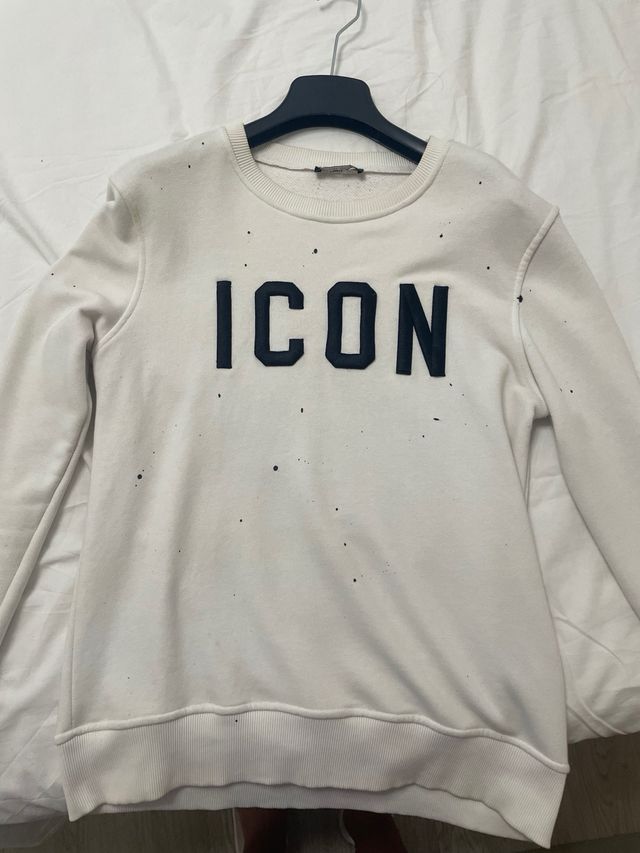 Sudadera ICON relieve cosido