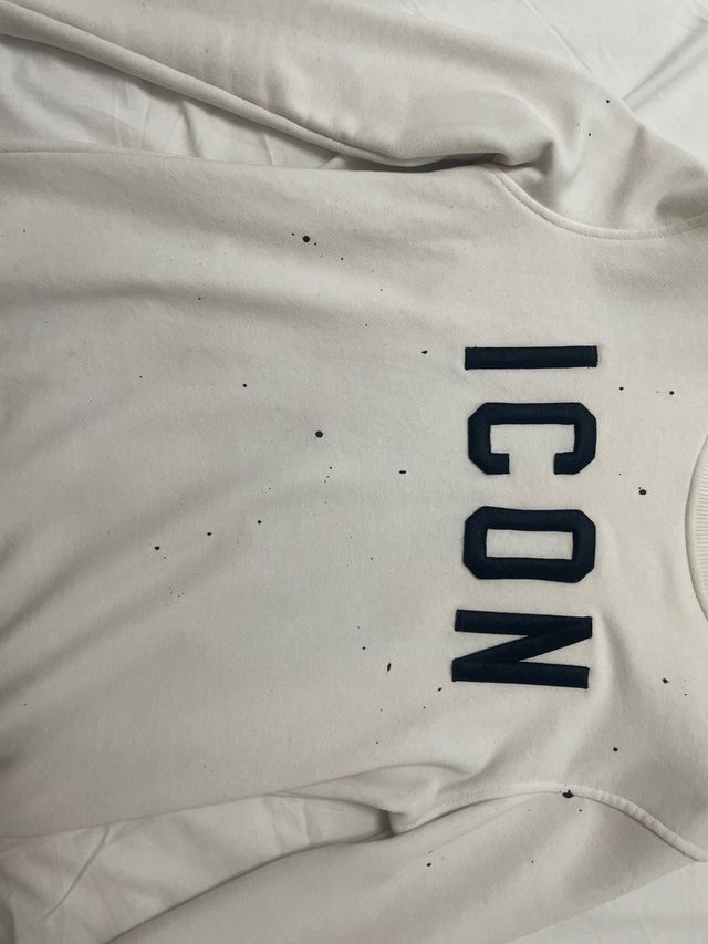 Sudadera ICON relieve cosido