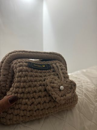 Pochette uncinetto fatta a mano