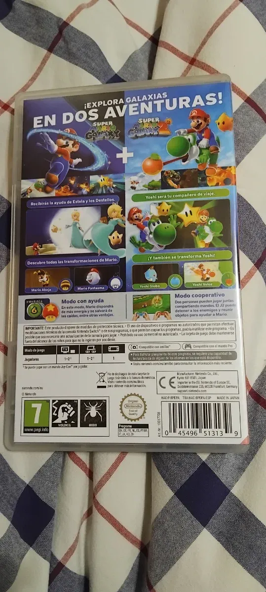 Super Mario Galaxy 1+2 Nintendo Switch
