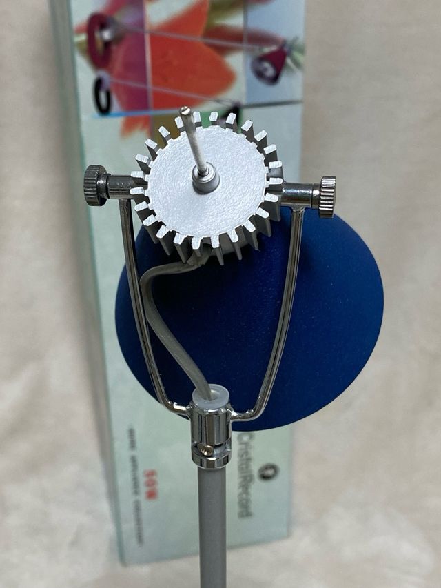 Lámpara Escritorio CristalRecord Azul/Plata 50W