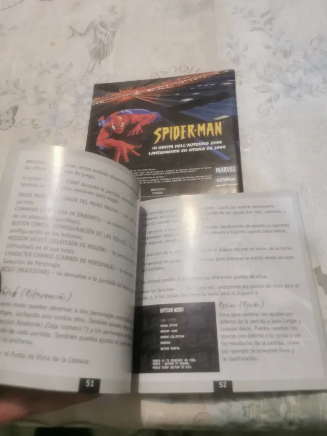 Manuali PS1 X-Men Mutant Academy e Street Fighter