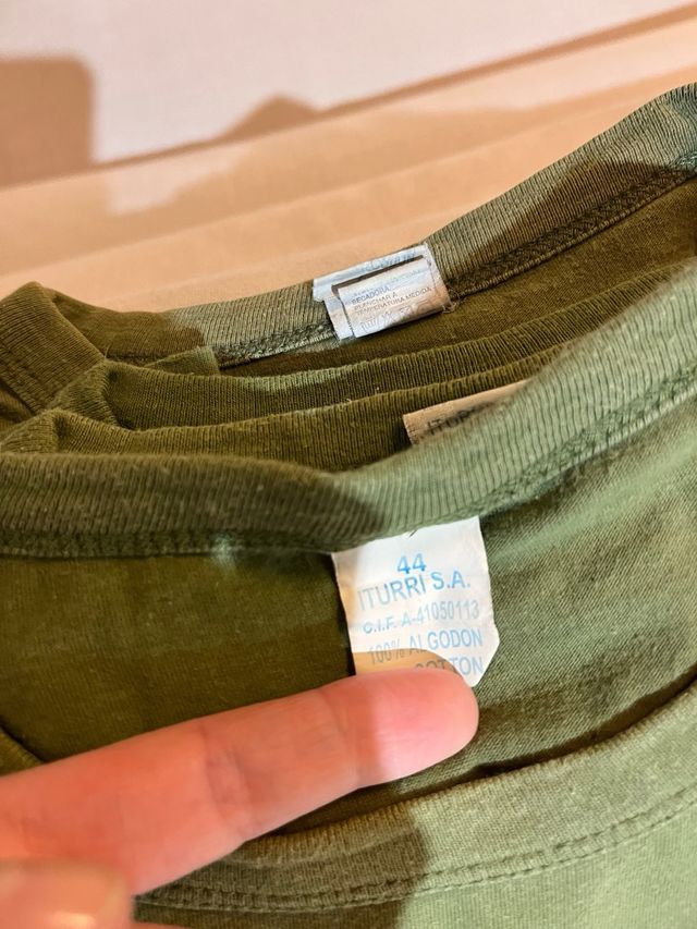 Lote 4 Camisetas Ejército Aire