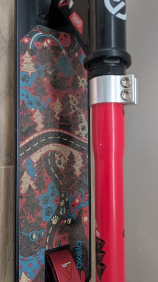 Patinete Oxelo Rojo con Ruedas