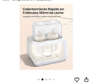 Esterilizador y Calienta Biberones GROWNSY