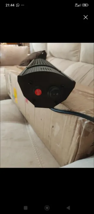 Calefactor Vonroc Negro