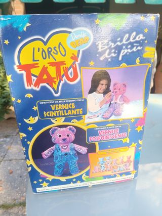 L'Orso Tatu Vintage Mattel Brilla al Buio