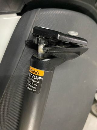 Tija sillín carbono Rockrider/ Van Rysel 27,2-35cm