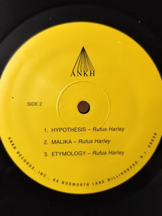 Vinilo Jazz Rufus Harley - Re-Creation Of The Gods