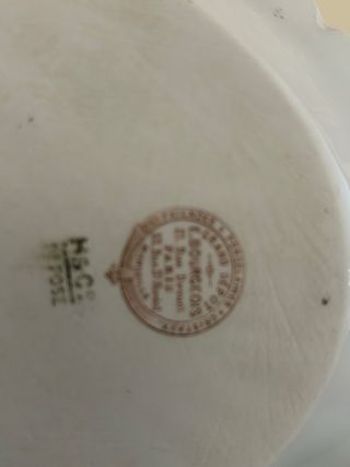 Salsera antigua porcelana Haviland floral