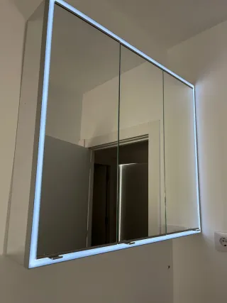 Armario Espejo mueble de baño con luz LED
