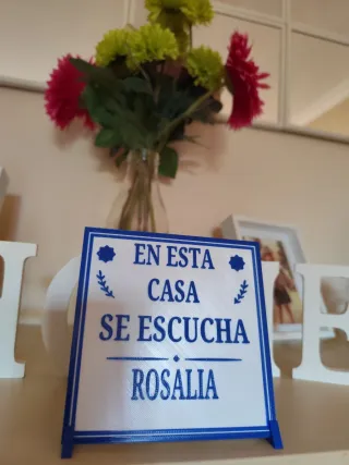 Imitación azulejo rosalia