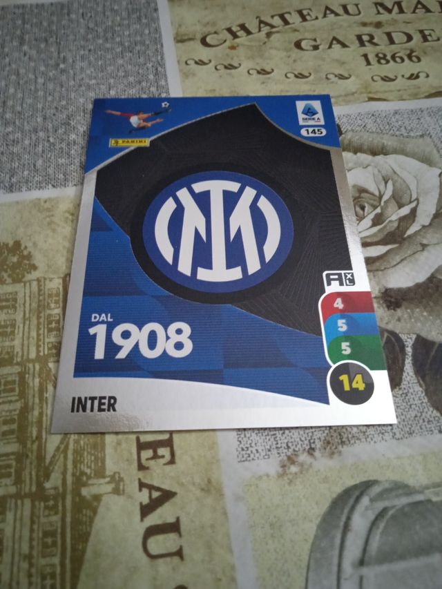 Adrenalyn Panini Serie A 145 Inter 1908