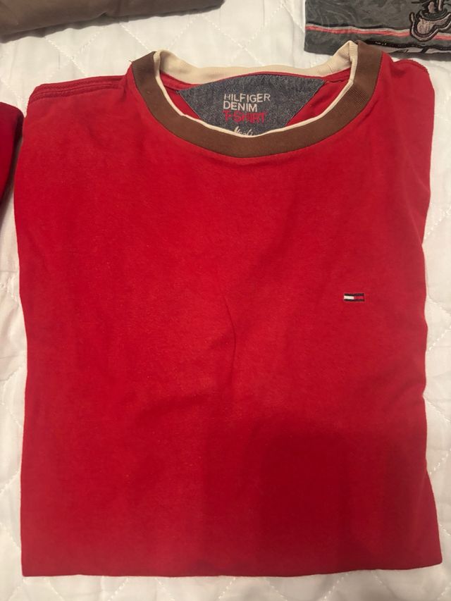 Camiseta Tommy Hilfiger Denim Roja