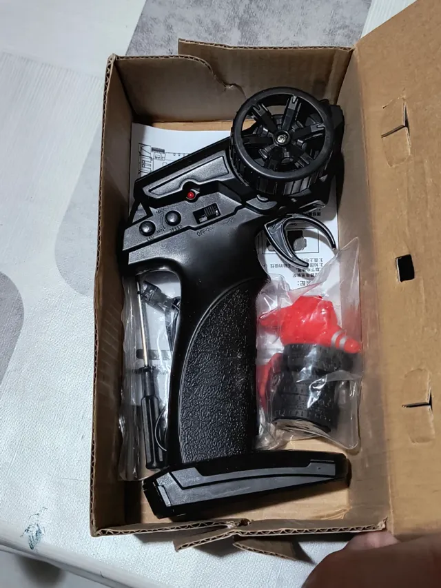 Coche RC Drift 20km 1:24 Ford Mustang Azul