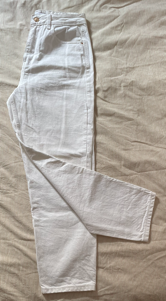 Zara Jeans Blancos Talla 38