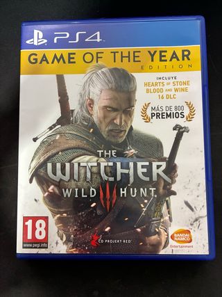 The Witcher 3 Wild Hunt GOTY PS4
