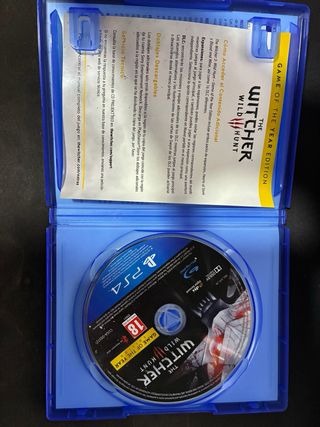 The Witcher 3 Wild Hunt GOTY PS4