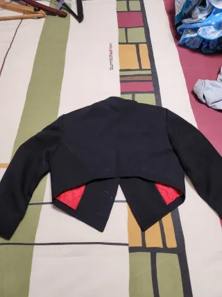 Traje de Flamenco Negro y Rojo