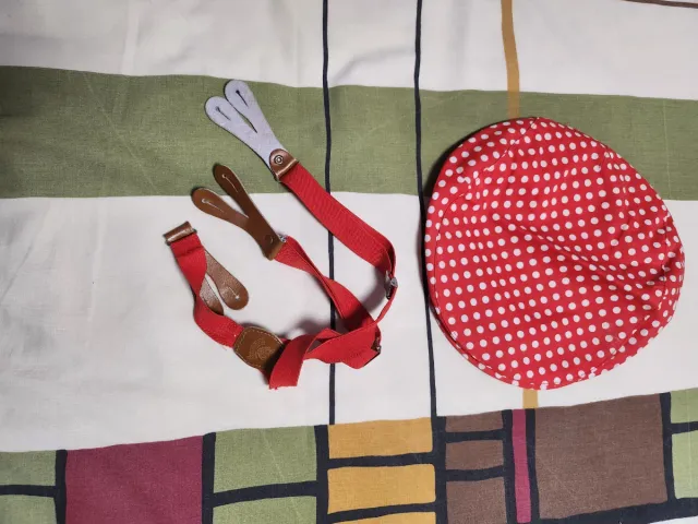 Traje de Flamenco Negro y Rojo