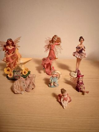 Set statuette fatine e ballerine