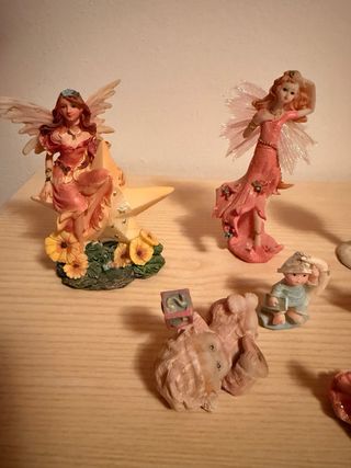 Set statuette fatine e ballerine