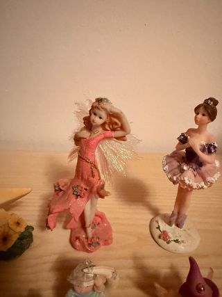 Set statuette fatine e ballerine