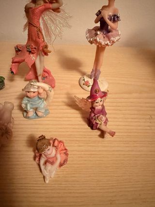 Set statuette fatine e ballerine